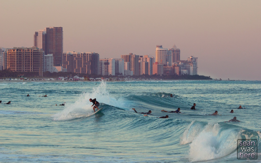 Surf Life. South Pointe, Miami Beach
