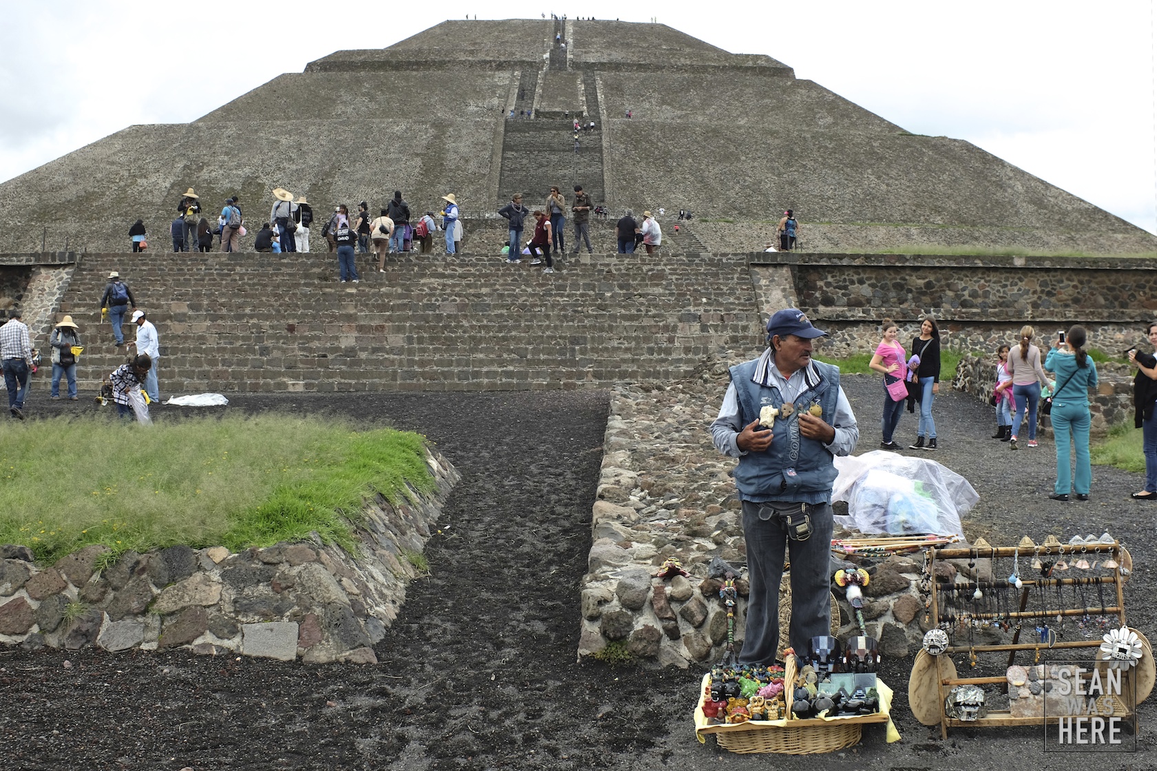 Ancient Ruins of Teotihuacan. Mexico