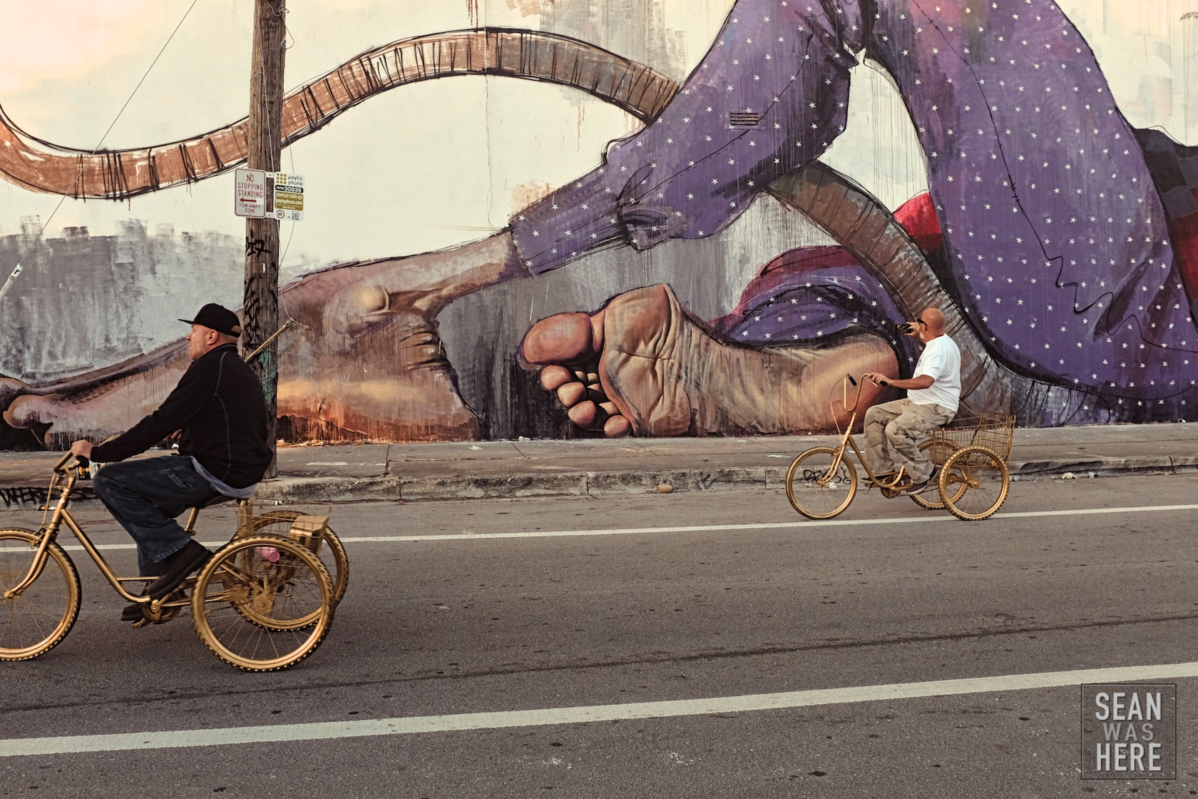 Herakut Mural (detail). Wynwood Miami 2014